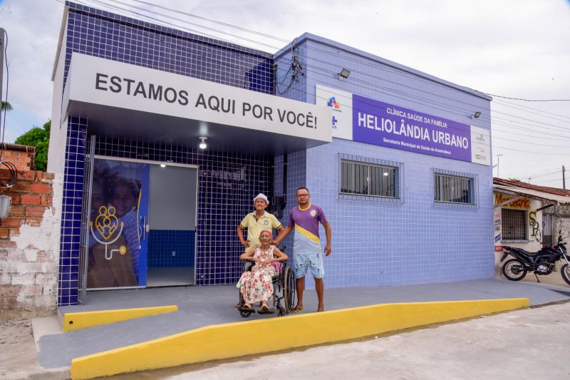 UBS Clinica Saúde da Família Heliolândia Urbano no Distrito Industrial