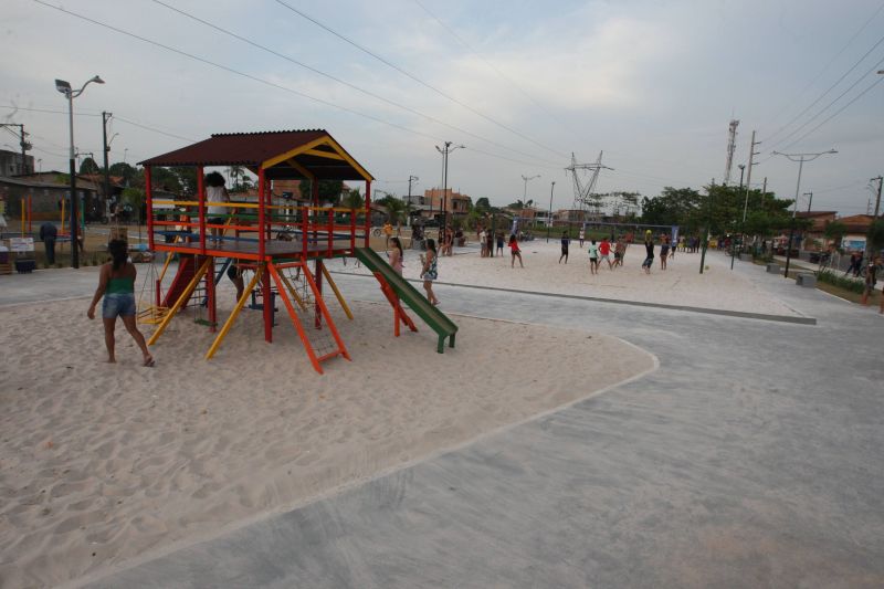 Inauguração da Praça Maria Do Socorro de Souza na av Tumucumaque no Curuçambá