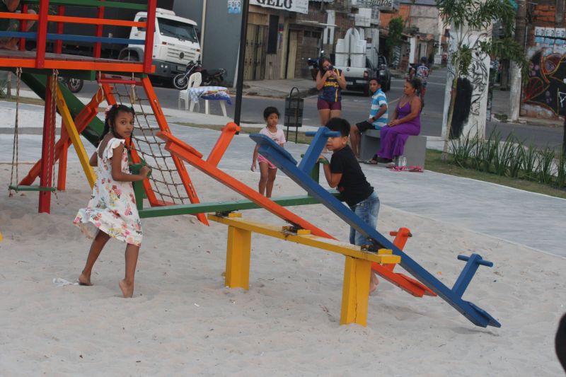 Inauguração da Praça Maria Do Socorro de Souza na av Tumucumaque no Curuçambá