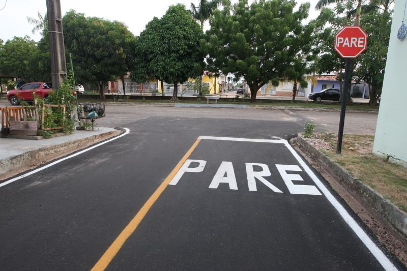 Inauguração de ruas pavimentadas no conjunto Jardim Amazônia II