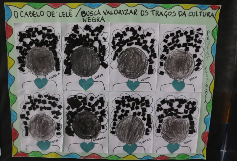 Escola Paulo Fernandes, amostra cultural cores da nossa história - Afro Brasileira