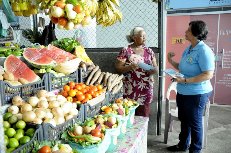 Auxílio Feirante no Mercado Municipal da Independência - Centro