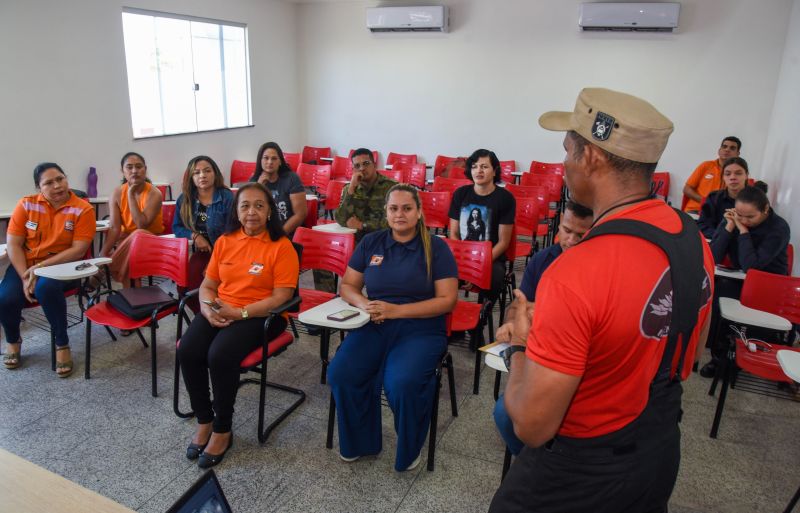 Curso de primero socorros 2° etapa no GSE do Bombeiros