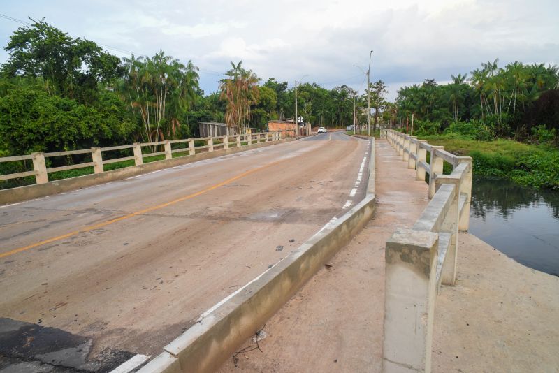 Imagens da nova estrada do Ariri no bairro do 40 horas