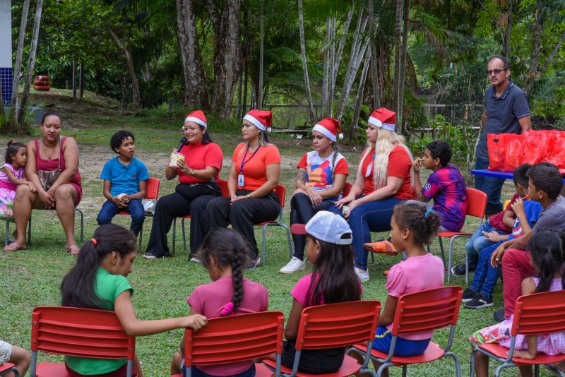 Ação Cras Curuçambá na Ilha João Pilatos