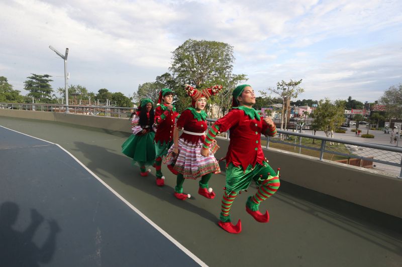 Papai Noel no Parque Cultural Vila Maguary