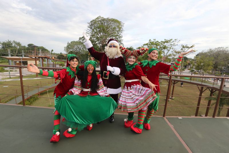 Papai Noel no Parque Cultural Vila Maguary