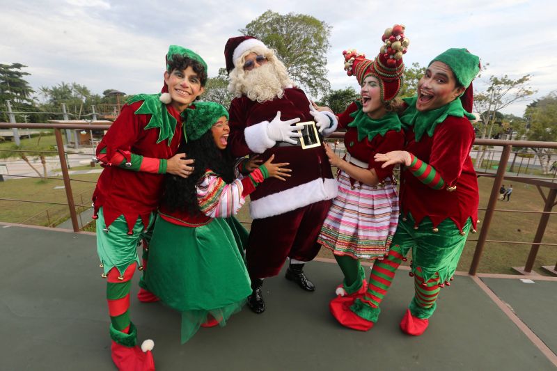 Papai Noel no Parque Cultural Vila Maguary