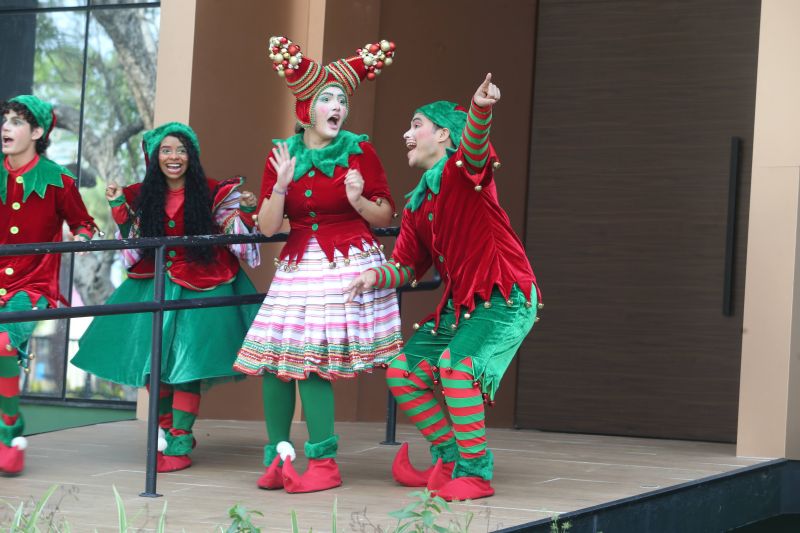 Papai Noel no Parque Cultural Vila Maguary