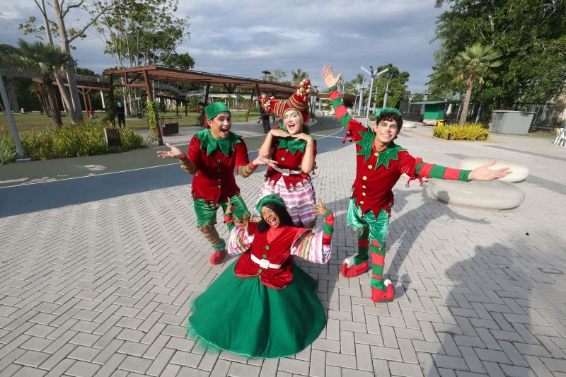 Papai Noel no Parque Cultural Vila Maguary