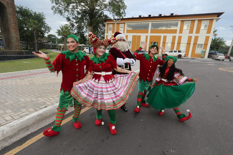 Papai Noel no Parque Cultural Vila Maguary