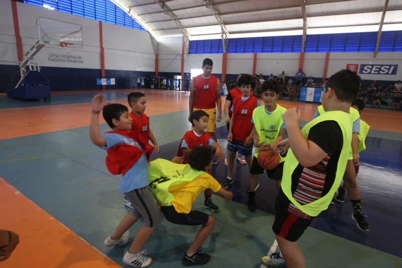 Bom de bola local Sesi Ananindeua