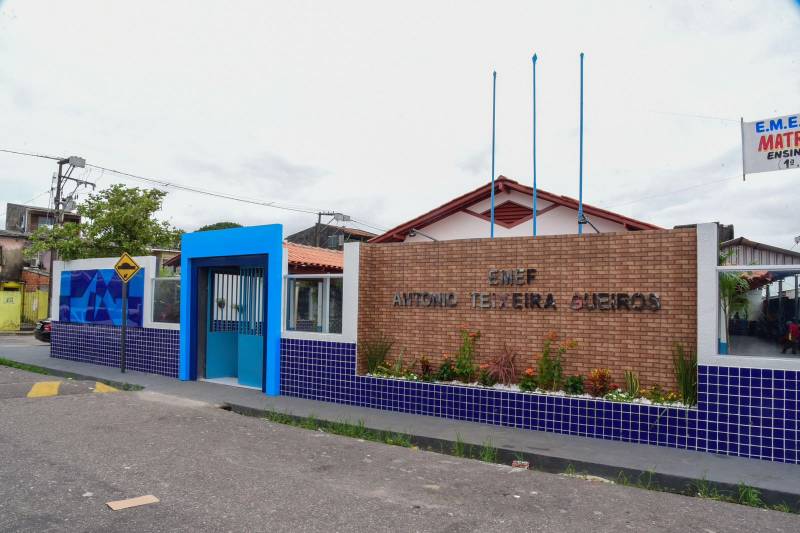 Escola Antônio Teixeira Gueiros ganhará quadra coberta, com arquibancada e vestiários