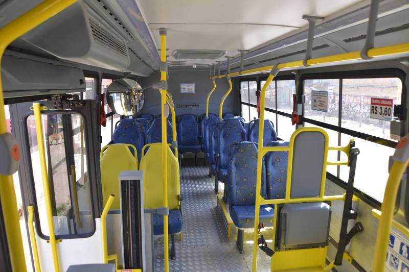 Mais conforto ônibus com acessibilidade