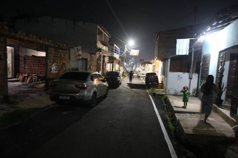 Rua  Apetí e travessa Bom Jesus, no bairro do 40 horas, revitalizadas e entregues à população