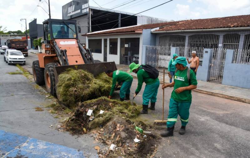 O trabalho intenso das equipes da SEURB