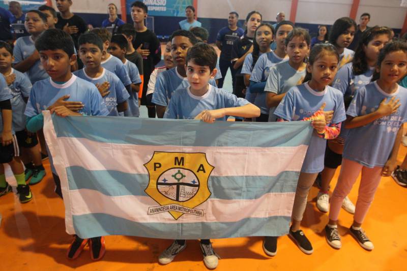 Projeto 'Bom de Bola, Bom de Escola' celebra sucesso com encerramento de semestre em Ananindeua