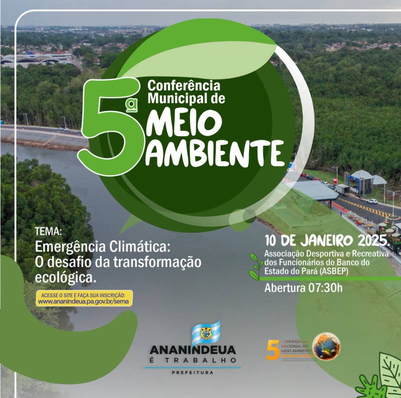 5ª Conferência Municipal de Meio Ambiente 2025.