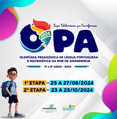 Segunda edição da OPA 2024 será realizada em duas etapas 