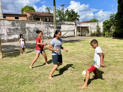 CRAS desenvolve projetos sociais com crianças e adolescentes em Ananindeua