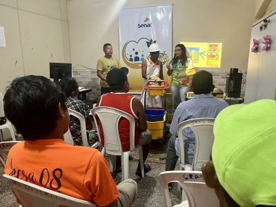 Indígenas Warao participam de curso de qualificação profissional em Ananindeua