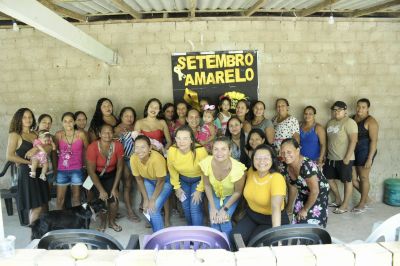 Campanha do Setembro Amarelo é realizada em comunidades ribeirinhas de Ananindeua