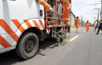 Prefeitura de Ananindeua investe em melhoria da sinalização viária