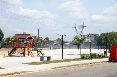 Praça do Tumucumaque é uma das grandes realizações da Prefeitura de Ananindeua