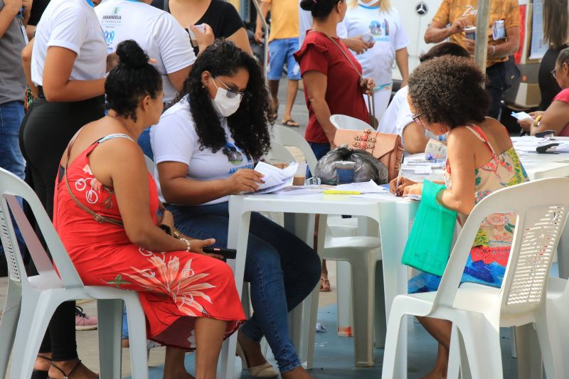 Ação Prefeitura em Movimento no canteiro do PAAR