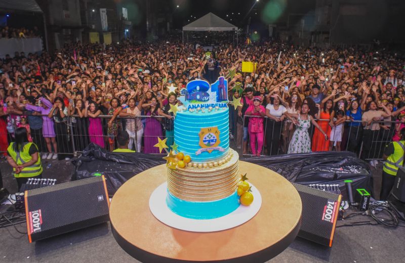 Comemoração de 81 Anos de Ananindeua com show de Isadora Pompeo na Av Santa Fé no bairro Icuí Guajará
