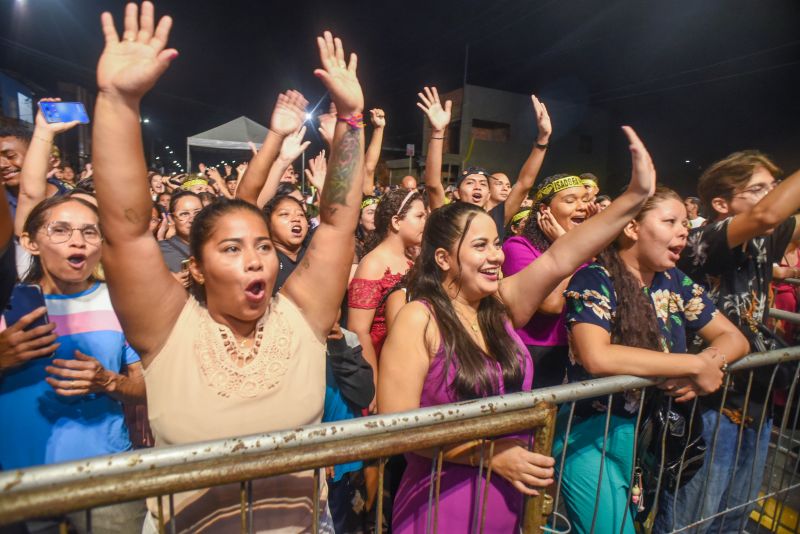 Comemoração de 81 Anos de Ananindeua com show de Isadora Pompeo na Av Santa Fé no bairro Icuí Guajará
