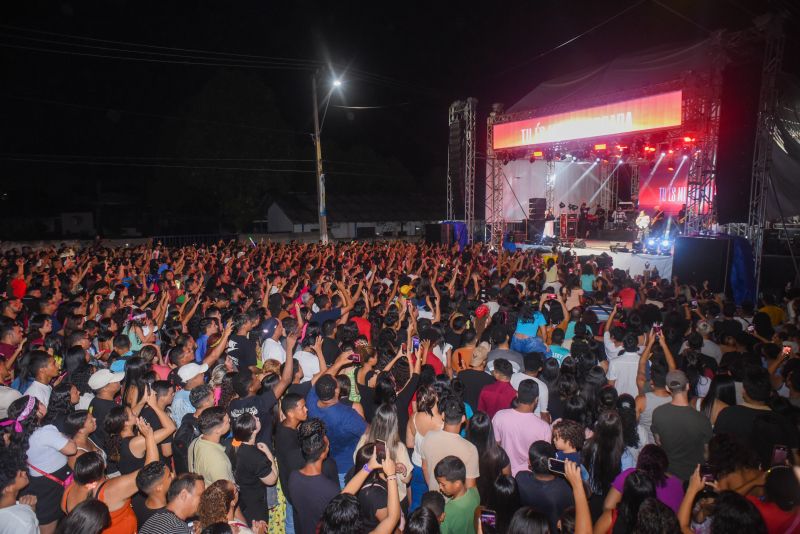 Comemoração de 81 Anos de Ananindeua com show de Isadora Pompeo na Av Santa Fé no bairro Icuí Guajará
