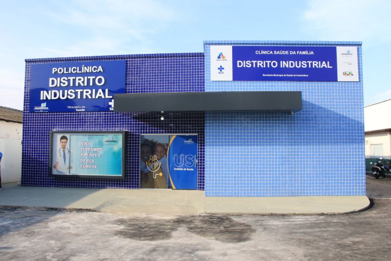 Entrega da clínica saúde da Família e Policlínica do Distrito Industrial