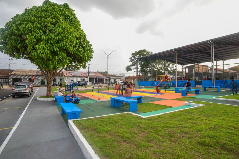 Praça Marcos Vinícius Leite Rodrigues, no conjunto Sabiá no bairro 40 Horas