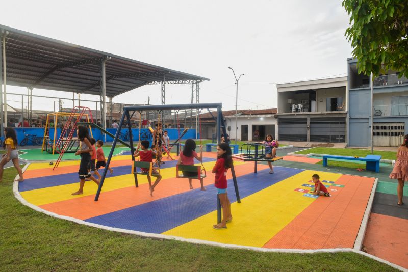 Praça Marcos Vinícius Leite Rodrigues, no conjunto Sabiá no bairro 40 Horas