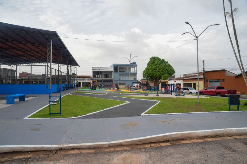 Praça Marcos Vinícius Leite Rodrigues, no conjunto Sabiá no bairro 40 Horas