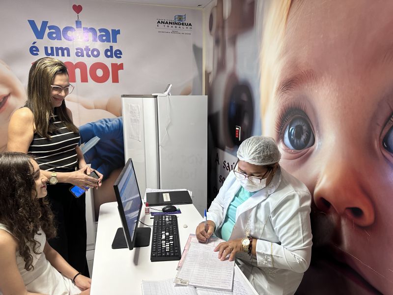 2ª Dose da vacinação contra a dengue posto avançado de vacinação no shopping Metrópole