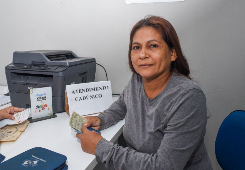 Atendimento do Cadúnico no Cras Curuçambá