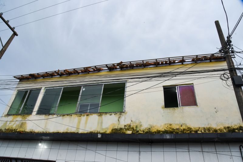 Moradores atingido pela Ventania na Cidade Nova WE 65