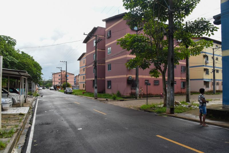 Inauguração asfáltica no residencial Tancredo Neves, rua Principal e rua Deus é Fiel no bairro Aurá