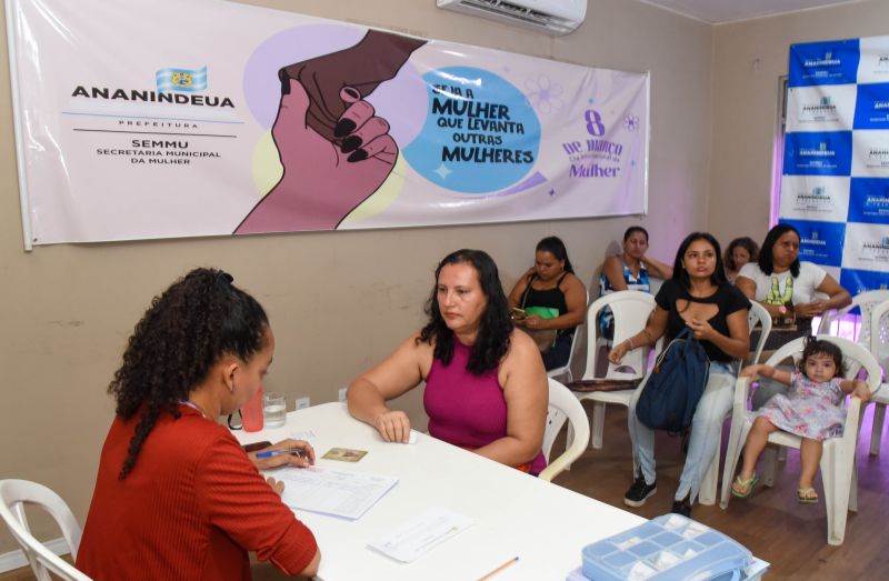 Janeiro branco e ação mulher realizado na SEMMU