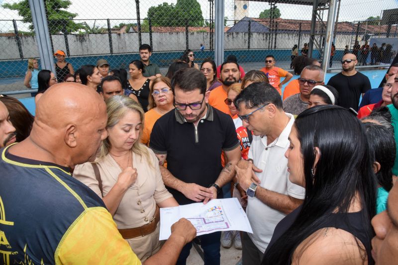 Assinatura de ordem de serviço para revitalização do Parque das Águas e criação da Casa da Cultura com novos espaços no bairro Águas Lindas