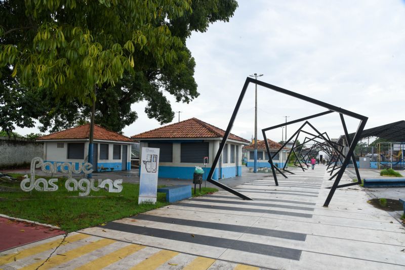 Assinatura de ordem de serviço para revitalização do Parque das Águas e criação da Casa da Cultura com novos espaços no bairro Águas Lindas