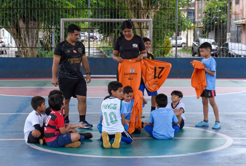 Projeto bom de bola bom de escola