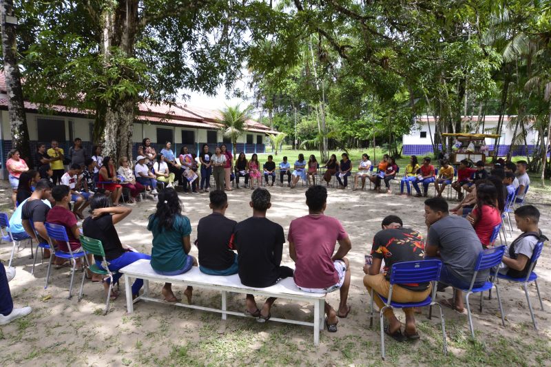 Prevenção da gravidez na adolescência na ilha João Pilatos na comunidade Igarapé Grande