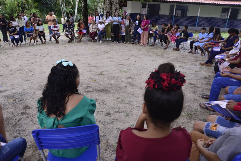 Prevenção da gravidez na adolescência na ilha João Pilatos  na comunidade Igarapé Grande