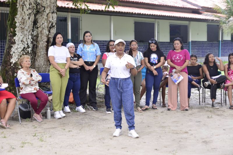 Prevenção da gravidez na adolescência na ilha João Pilatos na comunidade Igarapé Grande