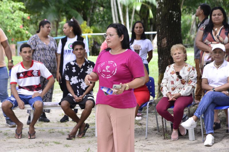 Prevenção da gravidez na adolescência na ilha João Pilatos na comunidade Igarapé Grande