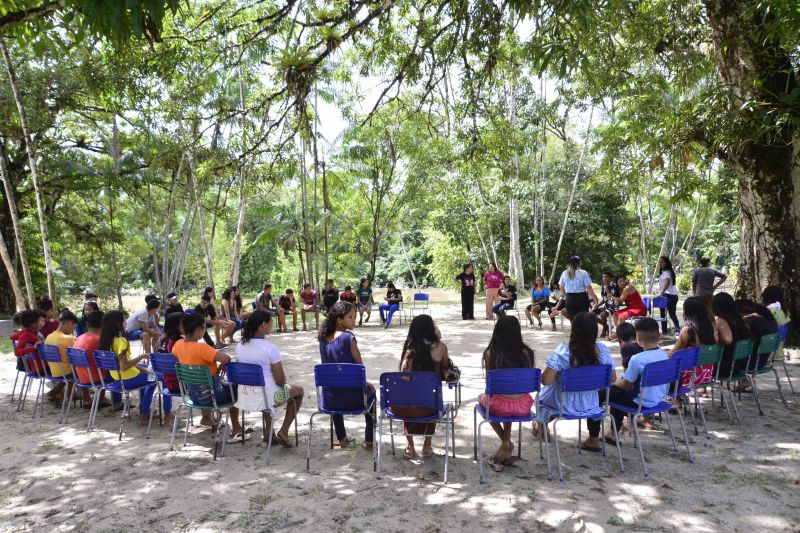 Prevenção da gravidez na adolescência na ilha João Pilatos na comunidade Igarapé Grande