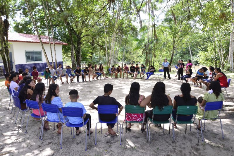 Prevenção da gravidez na adolescência na ilha João Pilatos na comunidade Igarapé Grande